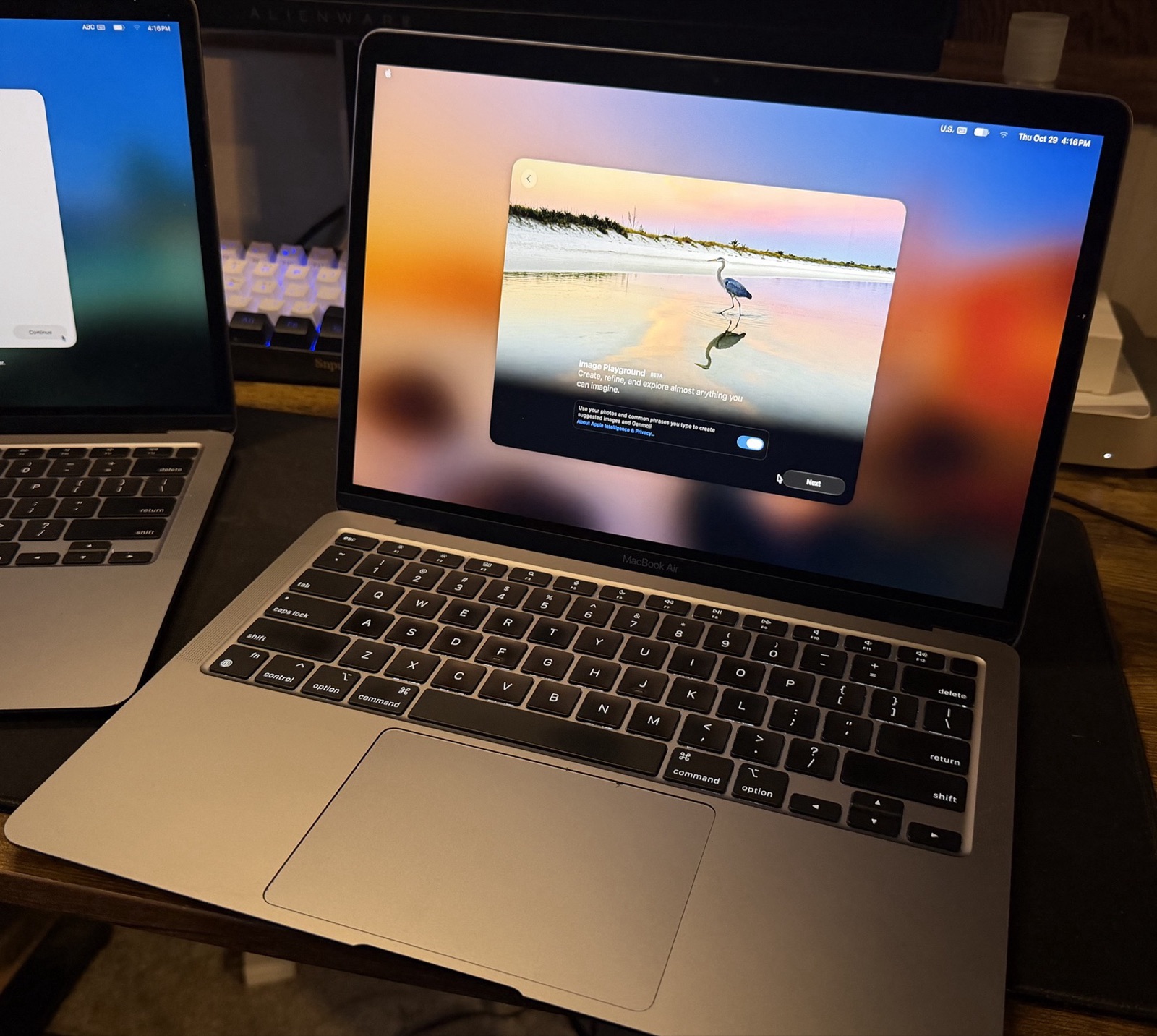 M1 MacBook Air on current macOS setup