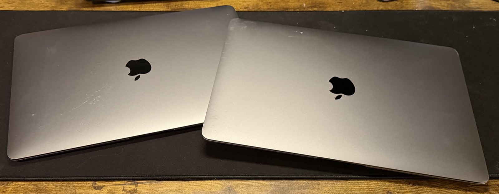 Two M1 MacBook Air lids